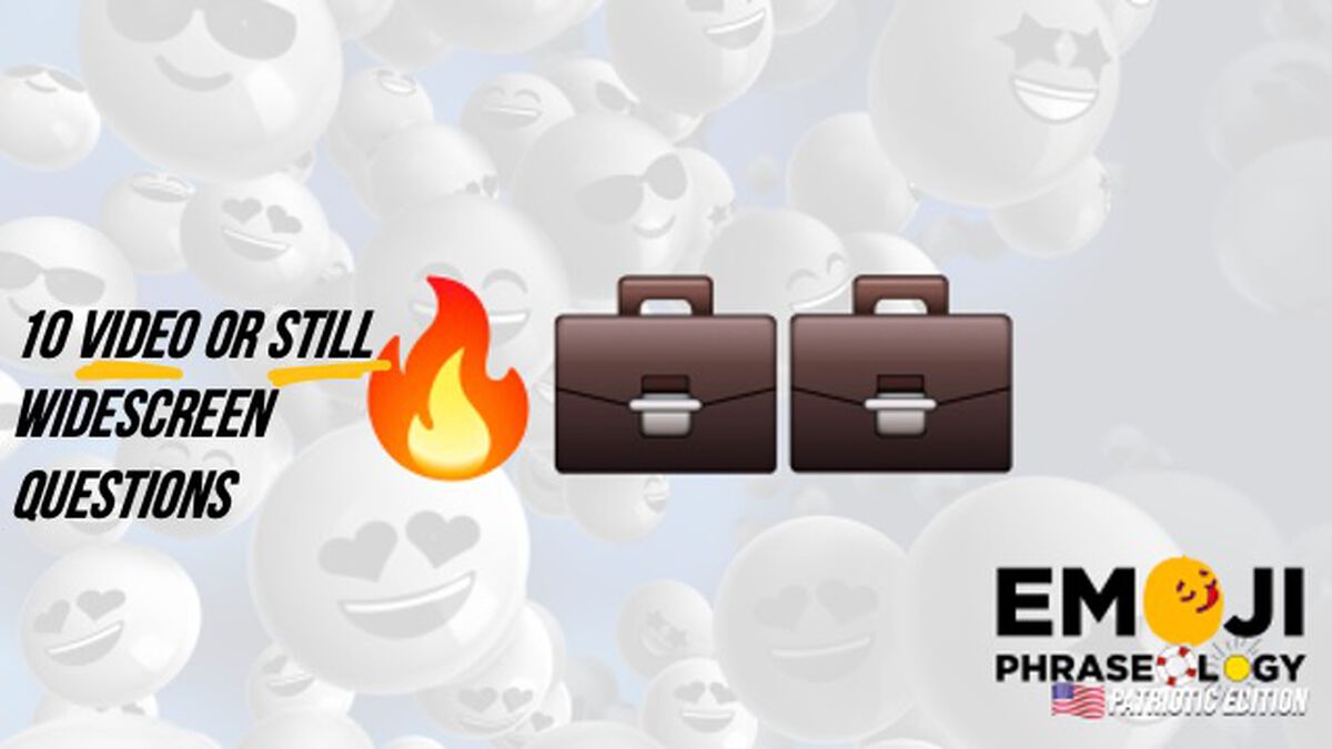 Emoji Phraseology - Patriotic Edition image number null